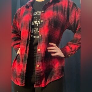 Boyfriend fit flannel